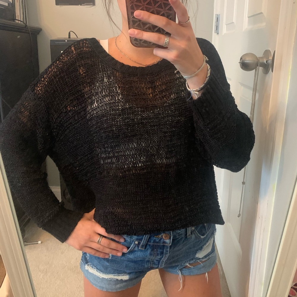 Black light sweater